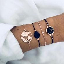 Load image into Gallery viewer, XIYANIKE 30 Style 2019 Bohemian Vintage Leaf Leaves Bangles Set Boho Charm Bead Bracelet For Women Jewelry Accessories Summer