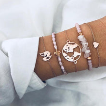 Load image into Gallery viewer, XIYANIKE 30 Style 2019 Bohemian Vintage Leaf Leaves Bangles Set Boho Charm Bead Bracelet For Women Jewelry Accessories Summer