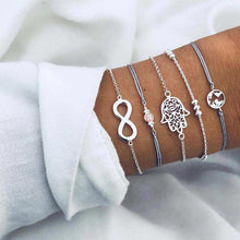 Load image into Gallery viewer, XIYANIKE 30 Style 2019 Bohemian Vintage Leaf Leaves Bangles Set Boho Charm Bead Bracelet For Women Jewelry Accessories Summer