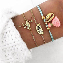 Load image into Gallery viewer, XIYANIKE 30 Style 2019 Bohemian Vintage Leaf Leaves Bangles Set Boho Charm Bead Bracelet For Women Jewelry Accessories Summer