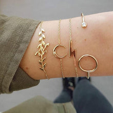 Load image into Gallery viewer, XIYANIKE 30 Style 2019 Bohemian Vintage Leaf Leaves Bangles Set Boho Charm Bead Bracelet For Women Jewelry Accessories Summer