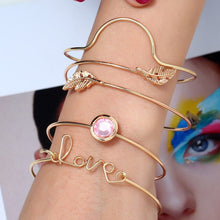 Load image into Gallery viewer, XIYANIKE 30 Style 2019 Bohemian Vintage Leaf Leaves Bangles Set Boho Charm Bead Bracelet For Women Jewelry Accessories Summer