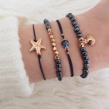 Load image into Gallery viewer, XIYANIKE 30 Style 2019 Bohemian Vintage Leaf Leaves Bangles Set Boho Charm Bead Bracelet For Women Jewelry Accessories Summer