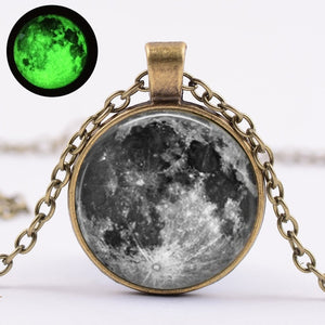 Birth Moon Bracelet Glow In The Dark Moon Phase Silver Chain Bracelet Glowing Birthday Moon Jewelry Lunar Phase Bracelets Charm